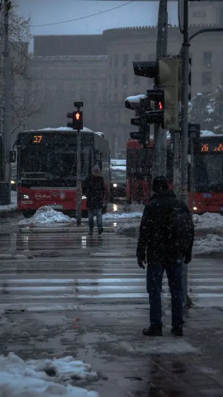 Ledeni udar u Srbiji: Kiša prelazi u sneg, košava jača, Beograd se sprema za zimu
