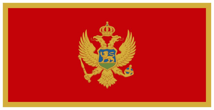Flag of Montenegro