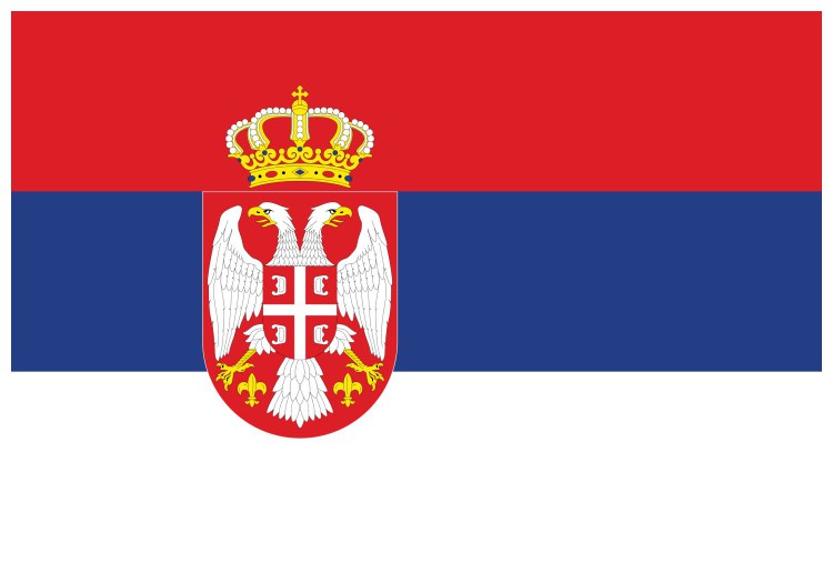 Flag of Serbia